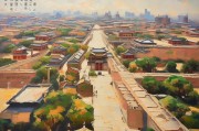 西安景物油画网站排名，探寻古城之美，品味艺术魅力，古城西安艺术画卷，油画网站排行导览