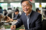 接下来是文章内容，用户要求不少于841个字。我得先整理一下郭台铭的基本情况，包括他的背景、企业贡献、社会责任等。然后，重点放在他申请补贴的部分，说明补贴的金额、用途以及背后的意义
