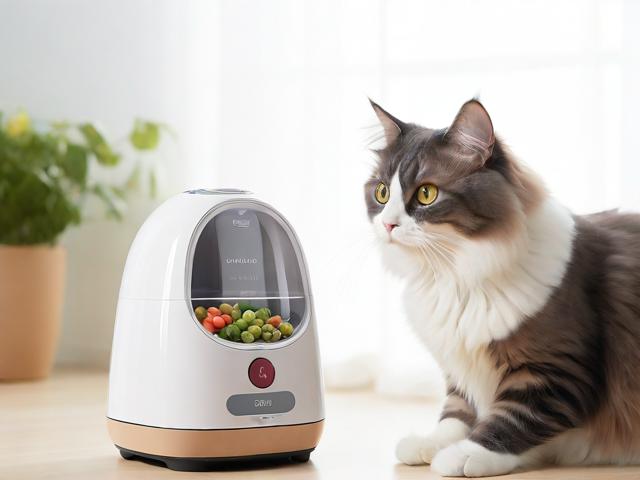 人工智能助力猫咪饮食,揭秘智能喂食器的营养秘籍